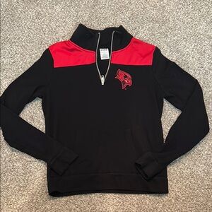 Victoria’s Secret pink Illinois state red birds quarter zip size small